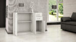 Komoda 3D2S Harmonia, Biały - obrazek 3