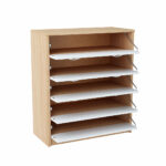 Szafka na buty Pasja 5K, Dąb Sonoma/Biały - obrazek 2