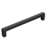 Uchwyt meblowy KW160 czarny mat