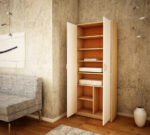 Regał Simple R4, Dąb Sonoma/Biały - obrazek 4