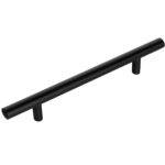 Uchwyt meblowy reling 128mm czarny mat