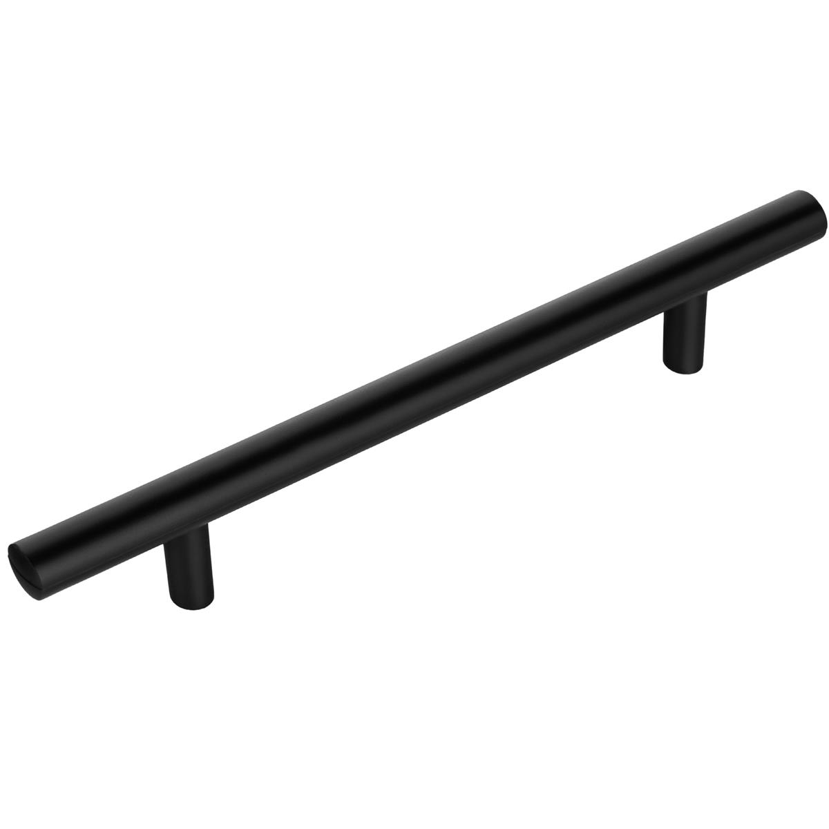 Uchwyt meblowy reling 128mm czarny mat