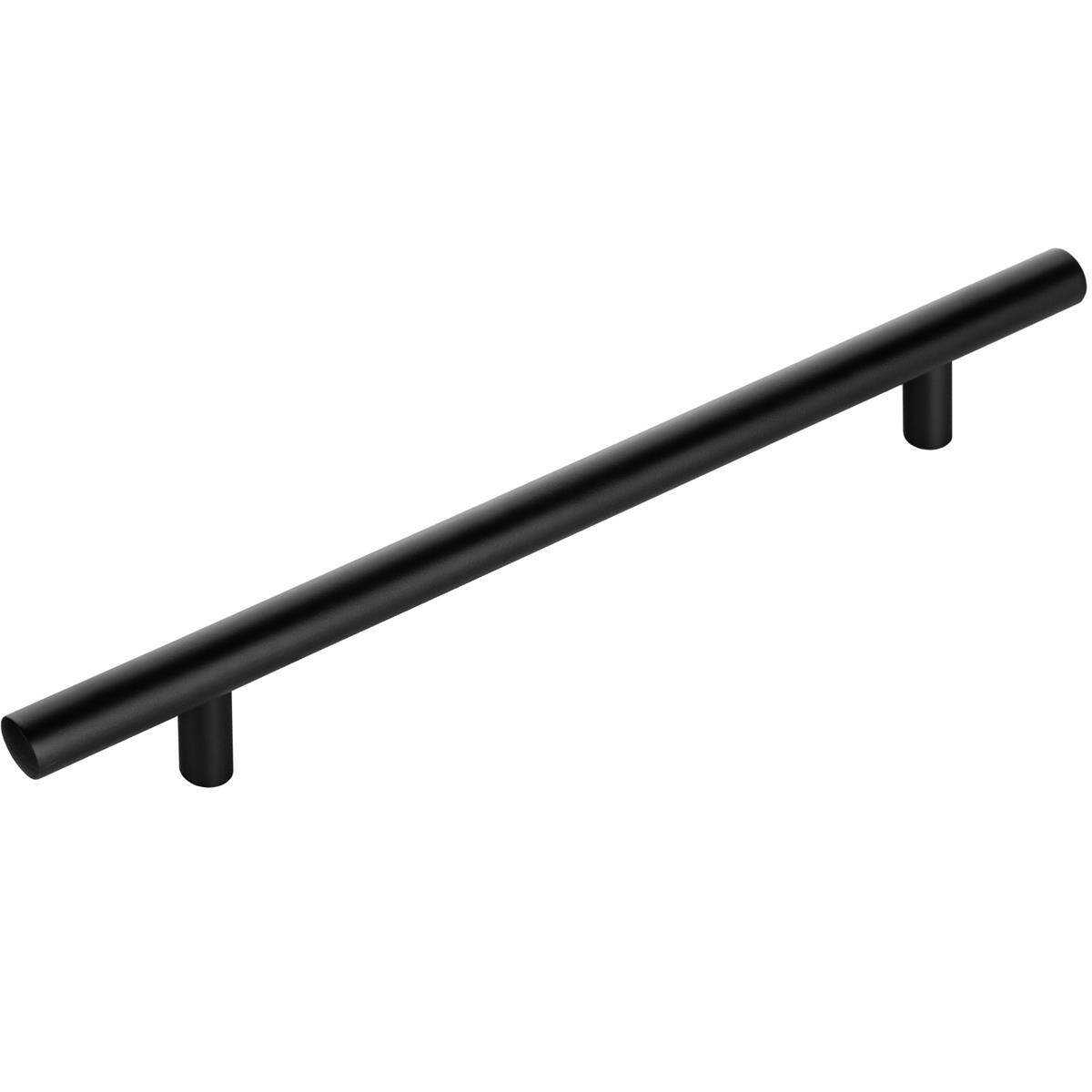 Uchwyt meblowy reling 160mm czarny mat