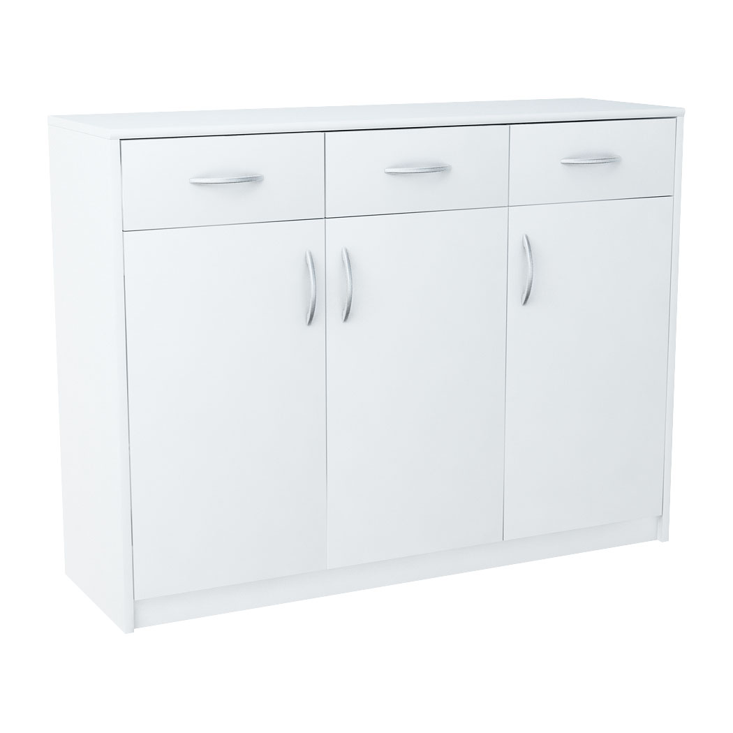 komoda potrójny szyk biały