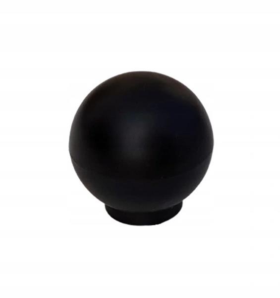 Uchwyt meblowy K1 gałka kulka czarny mat