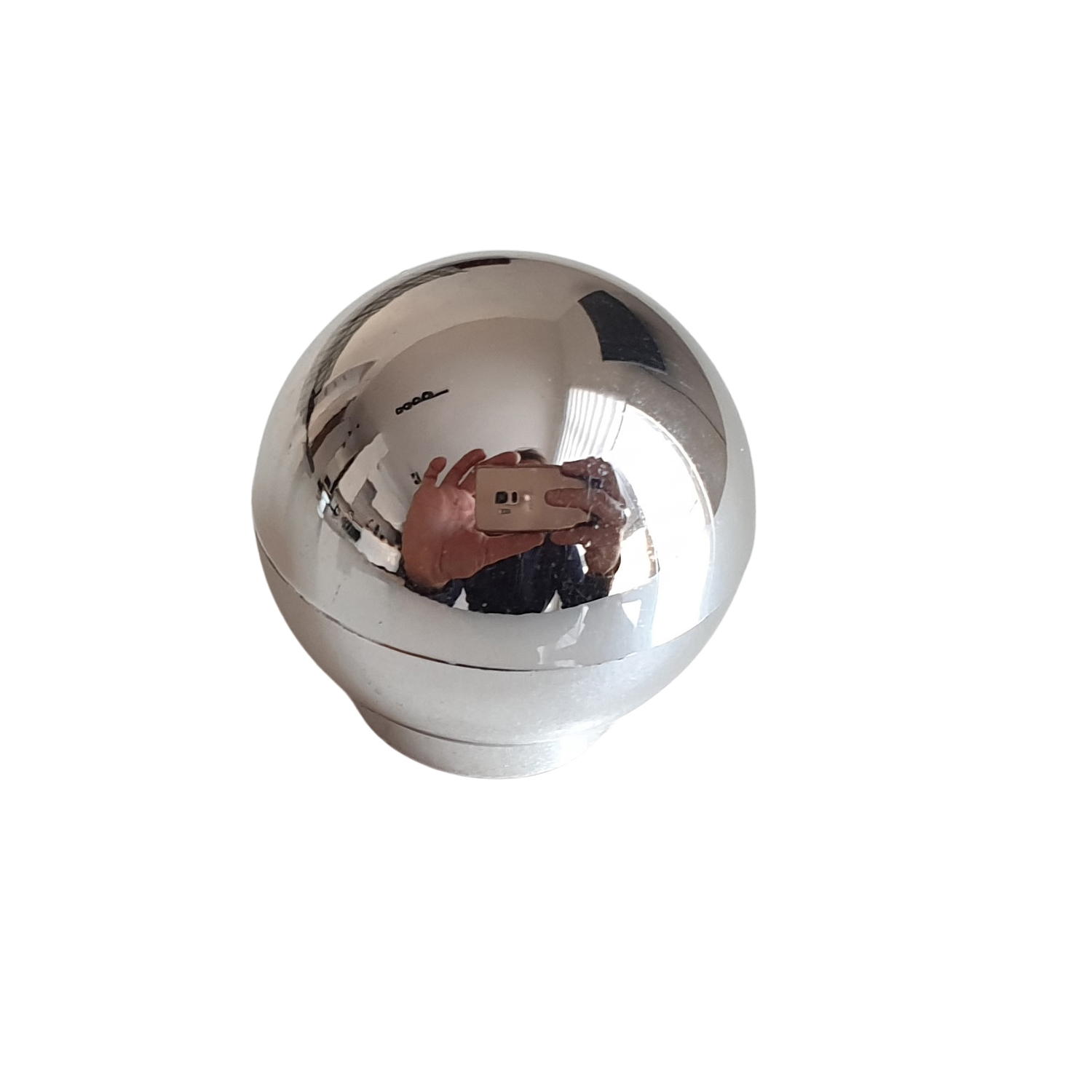 Uchwyt meblowy K1 Gałka Kulka Chrom połysk +wkręty