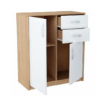 Komoda 2D2S Wspólne Lata, Dąb Sonoma/Biały - obrazek 2