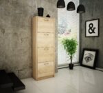 Szafka na buty 4K, Dąb Sonoma - obrazek 3